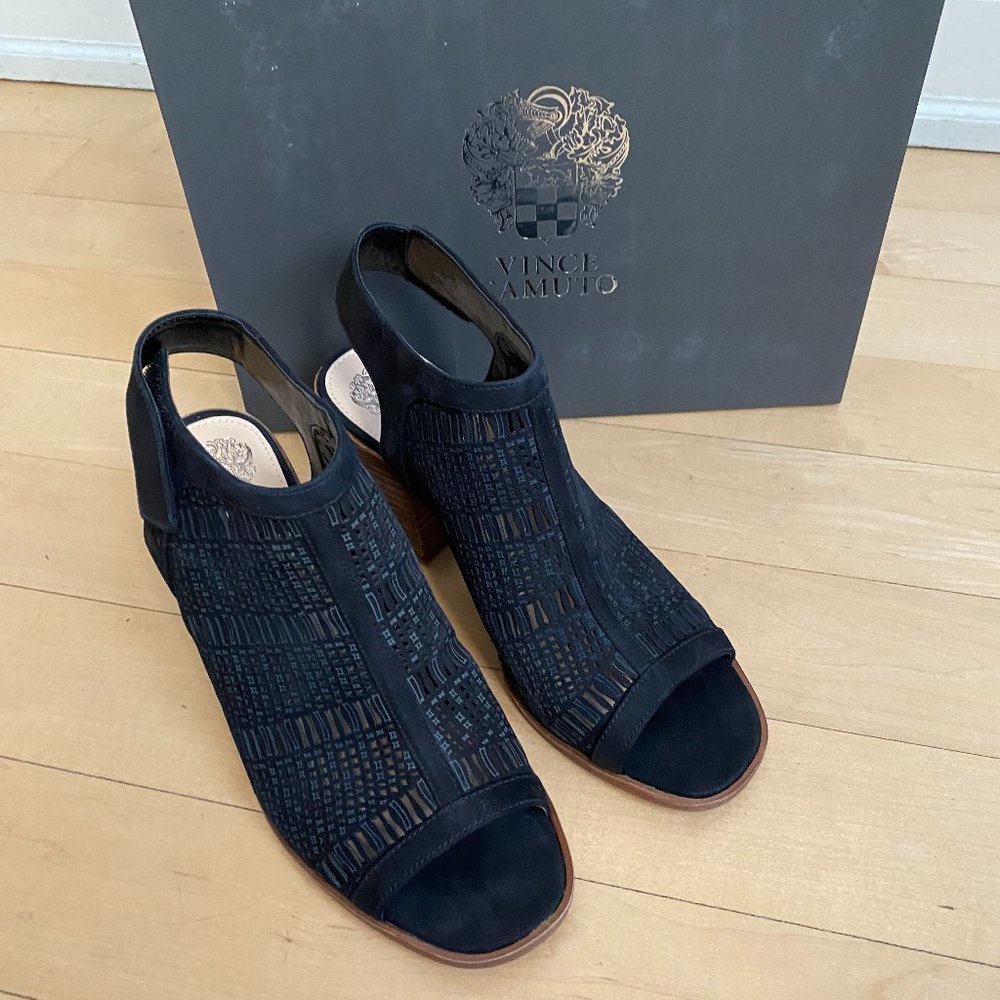 Vince Camuto BNWT Sandals Black "Keannie" - Picture 4 of 13